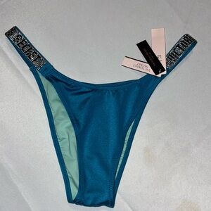 New Victoria’s Secret Bikini Bottom Bling Strap (S) NWT